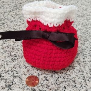 Crochet Santa Sacks New